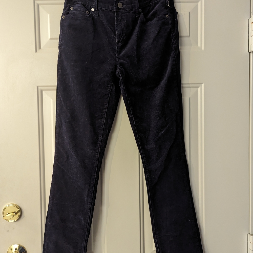 GAP Women's Black Straight Leg Pants